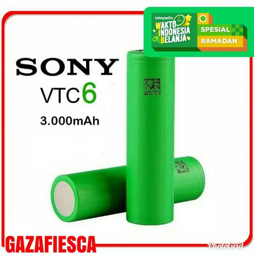 Foto Produk Baterai Sony Vtc6 Positif 3 PIN Negatif Flat Firing Kualitas Authen - OBRAL dari gazafiesca
