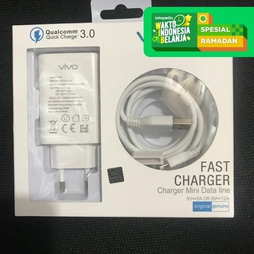 Foto Produk Travel Charger VIVO V15 ORIGINAL fast charging dari SPARKLING SURABAYA