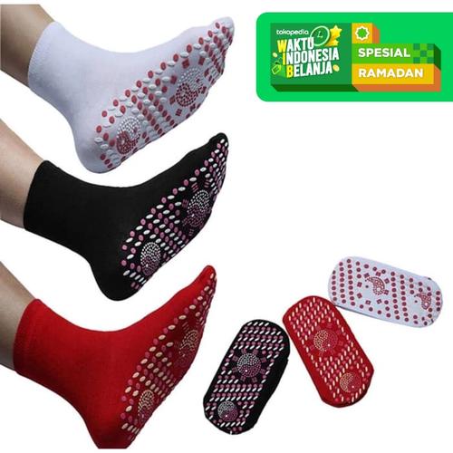 Foto Produk Kaos Kaki Terapi Pemanas Tourmaline Foot Theraphy - Hitam dari KimyGrosir