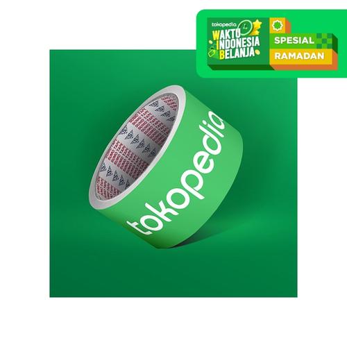 Foto Produk Lakban Tokopedia - Hijau dari Tokopedia Merchandise