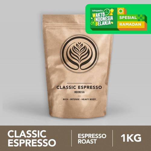 Foto Produk Classic Espresso 1kg - Biji Kopi Arabika 1kg | Coffeenatics dari Coffeenatics
