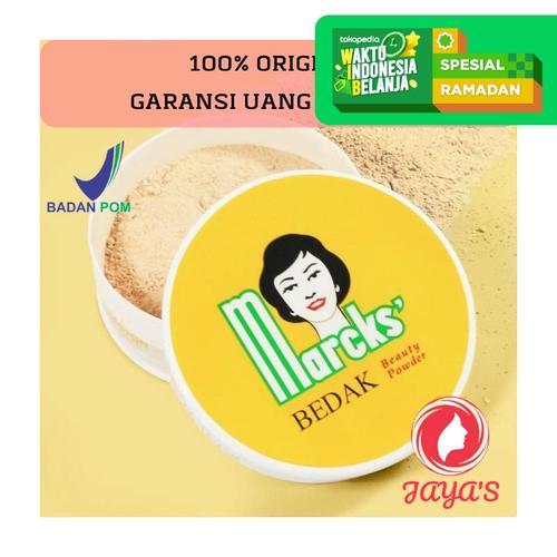 Foto Produk Marcks Beauty Powder 40 gr Bedak Tabur by Kimia Farma Original BPOM - Rose dari Jaya's