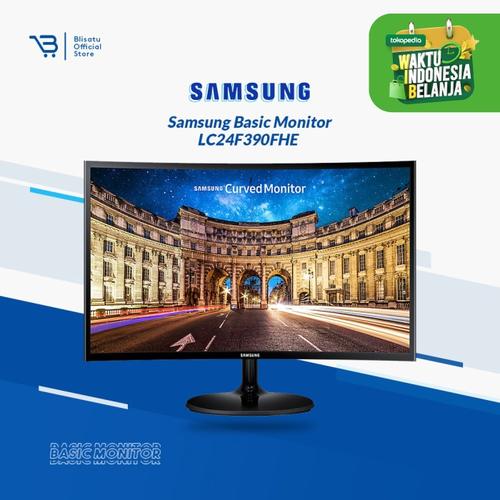 Foto Produk SAMSUNG LED Monitor Curved 24 Inch LC24F390FHE dari BLISATU