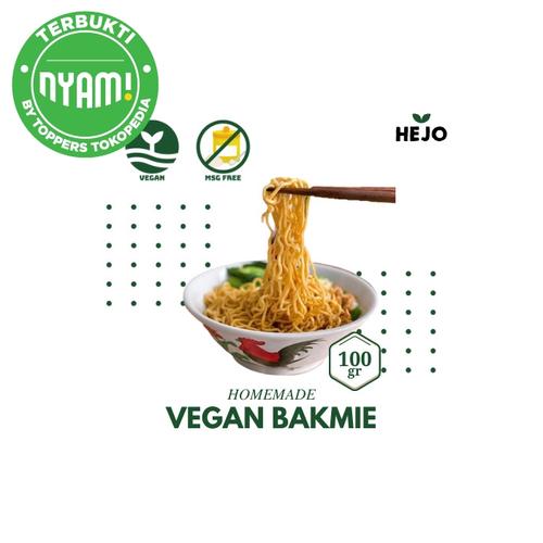 Foto Produk Vegan Bakmi - Frozen Noodle Mie Non MSG - Mie+Bumbu dari Hejo Fresh