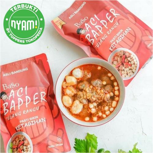 Foto Produk Baso Aci Tulang Rangu ( Baci Baper Khas Bandung ) - Sambel Mercon dari Yokis Store