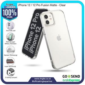 Gambar Ringke iPhone 12 / 12 Pro Fusion Matte Clear Softcase Anti Crack Armor dari Official Ringke Partner undefined Tokopedia