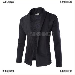 Jual Men Solid Blazer Long Sleeve 