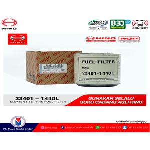 Foto Produk ELEMENT SET PRE FUEL FILTER / 23401-1440L dari mayagrahaindahofficial