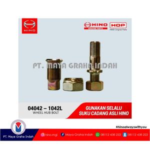 Foto Produk WHEEL HUB BOLT / 04042-1042L dari mayagrahaindahofficial