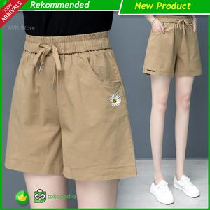 Linen Shorts Loose Sports Casual High 