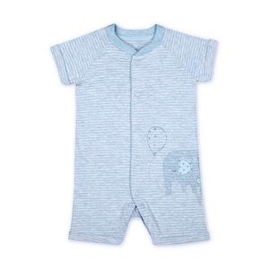 Foto Produk my first blue striped animal safari graphic romper - Up to 1 mnth dari Mothercare ELC Official