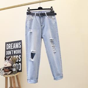 Jual Ripped jeans women Clothes spring 