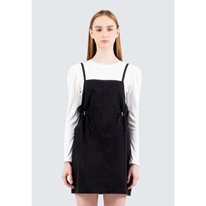 Foto Produk Colorbox Pinafore With Drawstring Details I-Rpwkey120E040 Black - Black, S dari Colorbox Indonesia