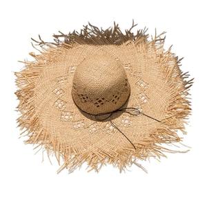Jual BLA Women Raffia Straw Sun Hat Big 