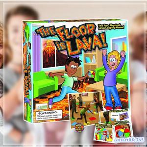 Foto Produk The Floor is Lava! Interactive Board Game for Kids and Adults Ages 5 dari Domain Ollshop