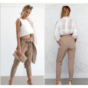 Jual Office Lady Formal High Drawstring 