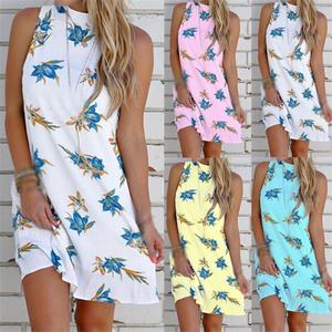 Jual Women Summer Halter Dress Casual 