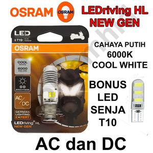 Foto Produk Lampu Motor LED OSRAM MIO (putih) Bohlam H6 M5 T19 AC DC dari Bohlam HID