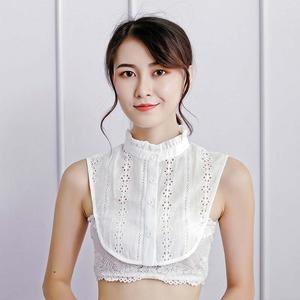 Jual 1 Pc Lace Collar Pure Color 