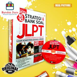 Foto Produk BUKU BAHASA STRATEGI & BANK SOAL JLPT (JAPANESE LANGUAGE PROFICIENCY T dari Bundaa Surabaya