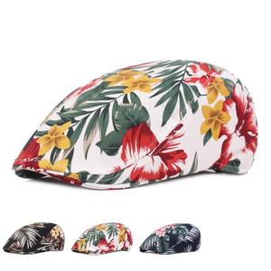 Jual Unisex Bunga Cetak Caps Vogue 