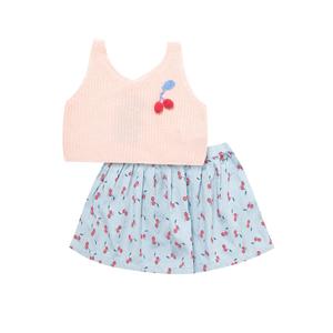 Foto Produk Gingersnaps GINGERSNAPS JELLY BEAN BABY SKIRT SET MULTICOLOR - IGKSK - 18 m dari Gingersnaps Official