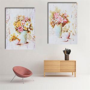 Jual Flower Vase Abstract Wall Art 