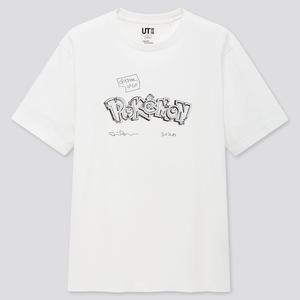 UNIQLO BAJU UT DA POKEMON CRYSTAL LOGO 