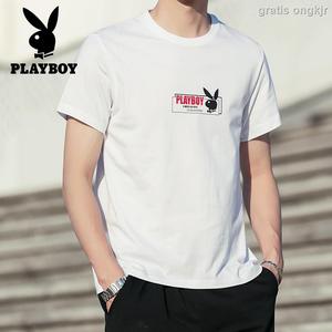 Playboy t-shirt men''s short-sleeved 