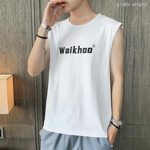 loose sleeveless t-shirt basketball 