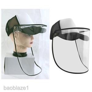 Protection Hat Cap with Face Shield 