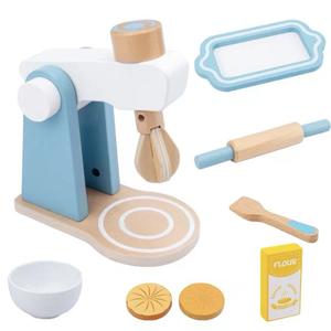 Foto Produk Blender mainan mixer anak kayu mainan edukasi playpretend wooden toy dari mainan anak | cuddlez
