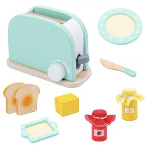Foto Produk Toaster mainan roti panggang mainan anak mainan edukasi play pretend dari mainan anak | cuddlez