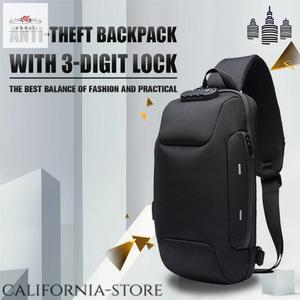 Jual Anti-theft Backpack With 3-Digit 