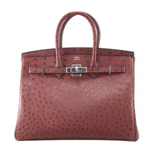 Foto Produk Hermes Birkin 35 in Rouge H Ostrich PHW I10408C dari SECOND CHANCE