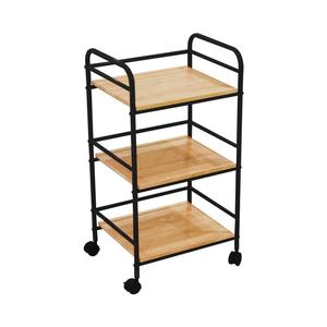 Trolley Informa Jual INFORMA TROLI DAPUR LOCK WOODEN KITCHEN TROLLEY BLACK - Jakarta ...