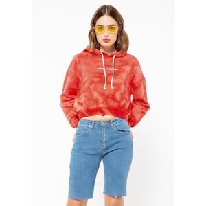 Foto Produk Colorbox Oversized Tie Dye Sweatshirt I:Tskfjn220L025 Red - RED, XS dari Colorbox Indonesia