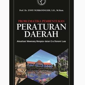 Foto Produk PROBLEMATIKA PEMBENTUKAN PERATURAN DAERAH dari Gramedia Official Store