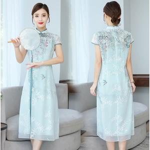 Jual QIPAO DRESS CHEONGSAM MIDI GAYA 
