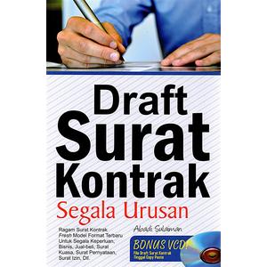 Gambar DRAFT SURAT KONTRAK SEGALA URUSAN dari Gramedia undefined Tokopedia