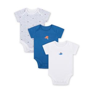 Foto Produk little captain bodysuits - 3 pack VF418 - Up to 1 mnth dari Mothercare Official Shop