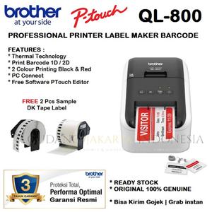 Jual BROTHER QL-800 Printer Label 
