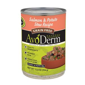 Gambar avoderm 354 gr dog salmon and potato stew recipe dari F.J. Pet Shop Jakarta Timur Tokopedia