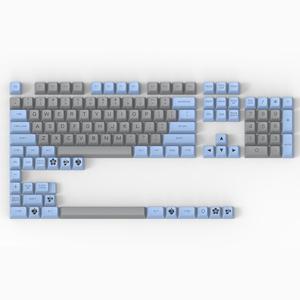 Jual Maxkey 127 Key Biru Gray SA Profil ABS keycaps keycap Set - Kota ...