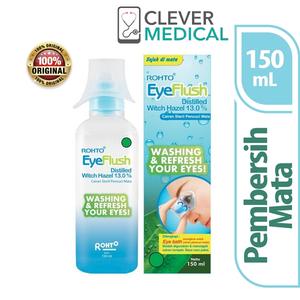 Gambar Rohto Eye Flush 150Ml / Tetes Mata / Rohto dari Clever Medical Jakarta Selatan Tokopedia