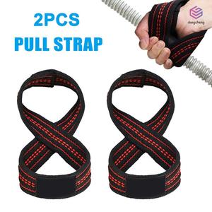 Jual 2pcs Figure 8 Weight Lifting Straps Deadlift Wrist Strap Pull-ups - Jakarta Pusat - Oktavia Store34 | Tokopedia
