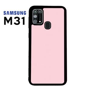 Casing Custom Case Samsung Galaxy M31 Softcase Polos Warna Pink di  Heavencase Tokopedia - Main Image