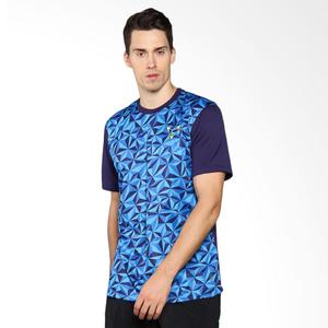 Foto Produk Umbro Velocita Graphic Poly Tee Baju Olahraga Pria - Blue 64418U-ELT - L dari UMBRO