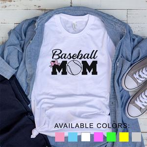 Jual T-Shirt Kaos Baseball Mom Sport 