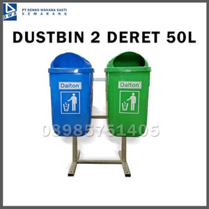 Foto Produk Tempat Sampah Dustbin 2 Deret Dinas Perkantoran dan Perumahan dari Denti Aprilianti